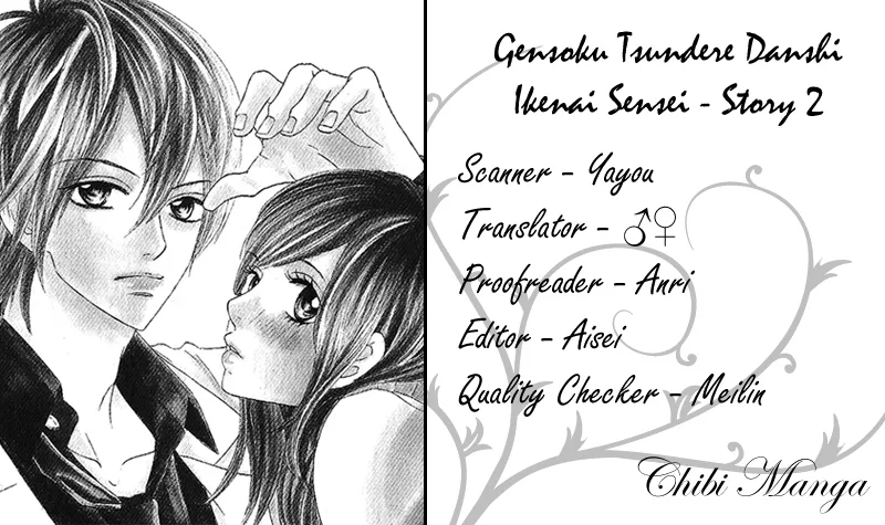 Genshoku Tsundere Danshi Ikenai Sensei Chapter 2 page 1