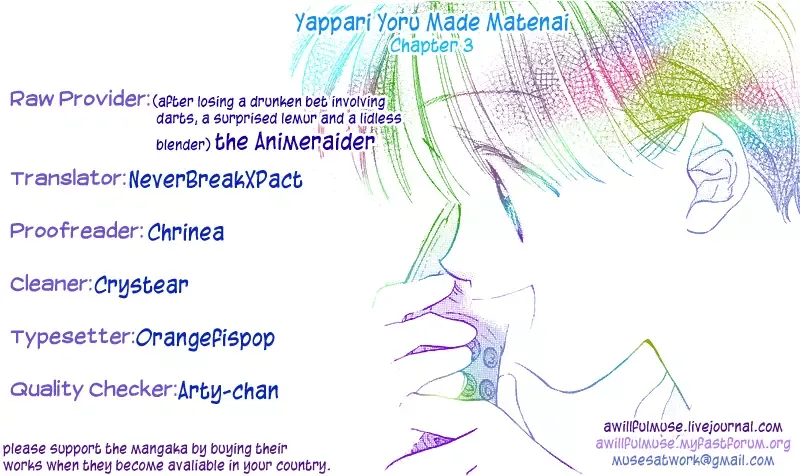 Yappari Yoru Made Matenai Chapter 3 page 1