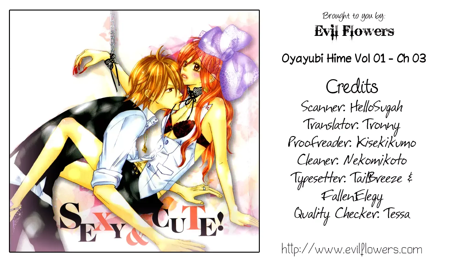 Oyayubi Hime Chapter 3 page 1