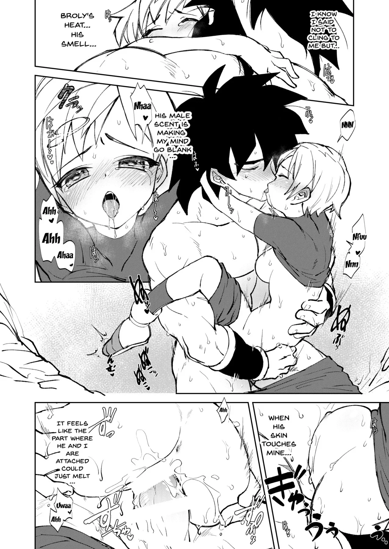 Broly x Cheelai Omake Chapter 0 page 8