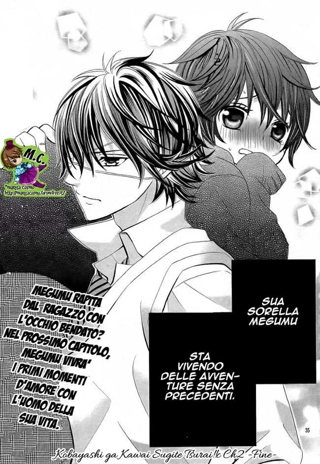 kobayashi ga kawai sugite tsurai Chapter 2 page 34