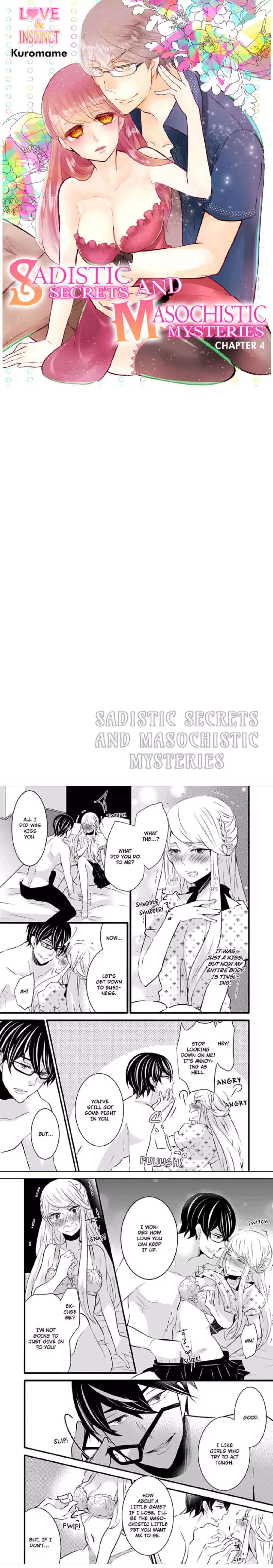 Do-S na M-kei Nishino-kun to Do-M na S-kei Mitsuki-chan Chapter 4 page 1