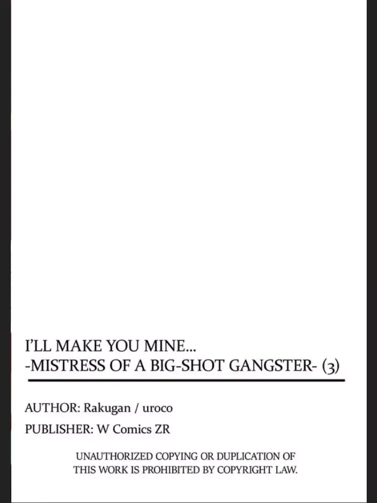 I'll Make You Mine... Mistress of a Big-Shot Gangster Chapter 3 page 27