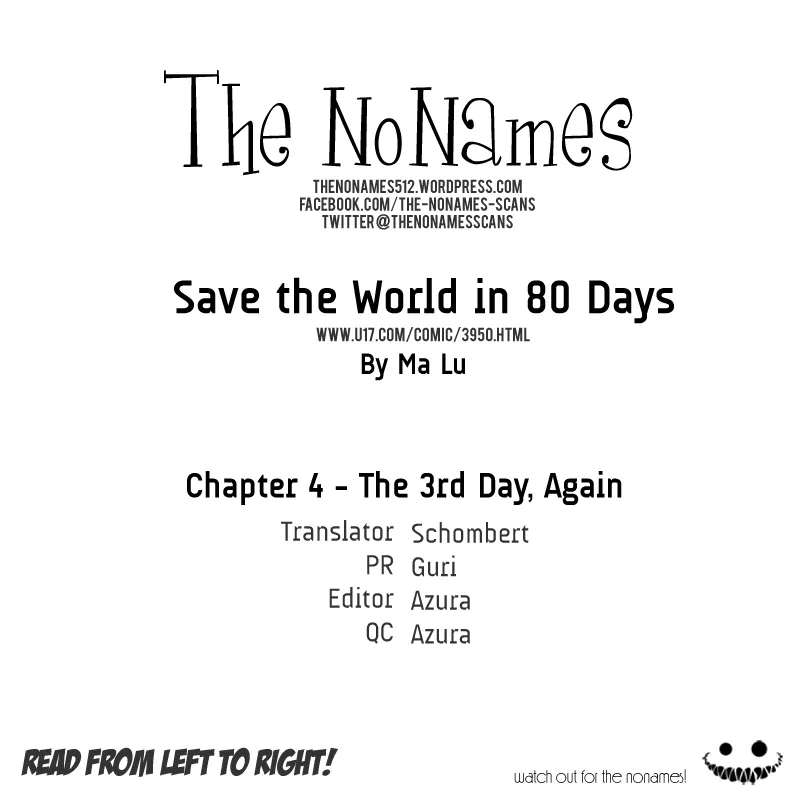 Save the World in 80 Days Chapter 4 page 1