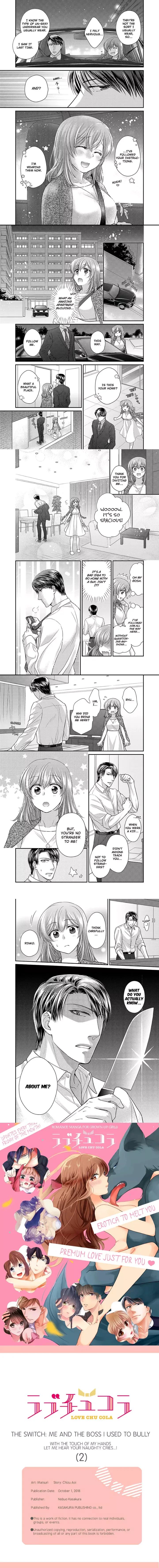 Ijimerare Joushi no Hyouhen Switch Ore no Aibu de Midare ni Aege Chapter 2 page 3