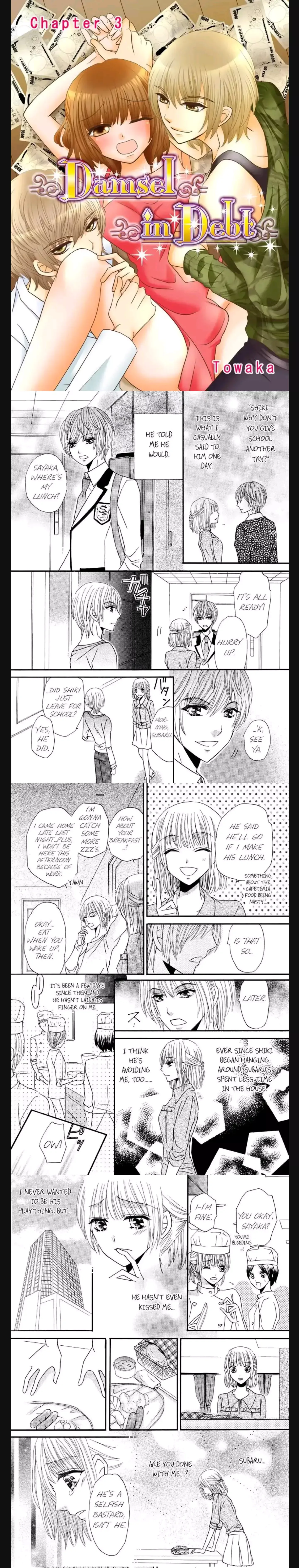 DAMSEL IN DEBT Chapter 3 page 1