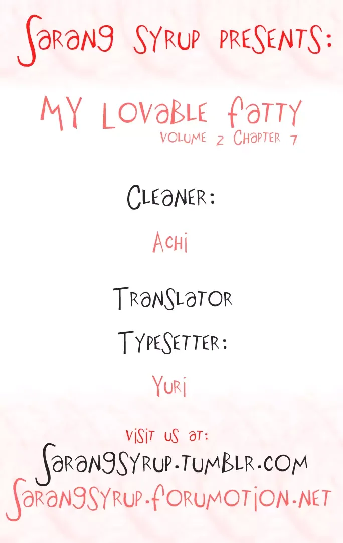 My Lovable Fatty Chapter 7 page 1
