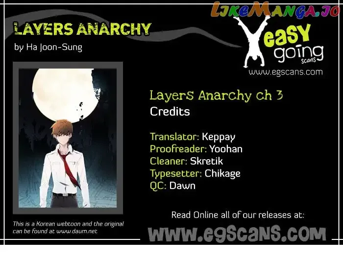 Layers Anarchy Chapter 3 page 1