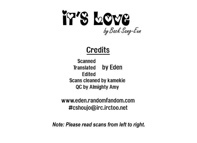 It's Love Chapter 5 page 1