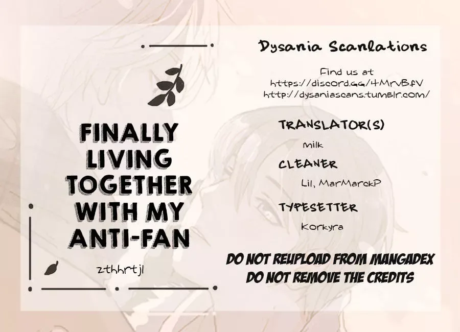 Finally Living Together with my Anti-Fan Chapter 8 page 9