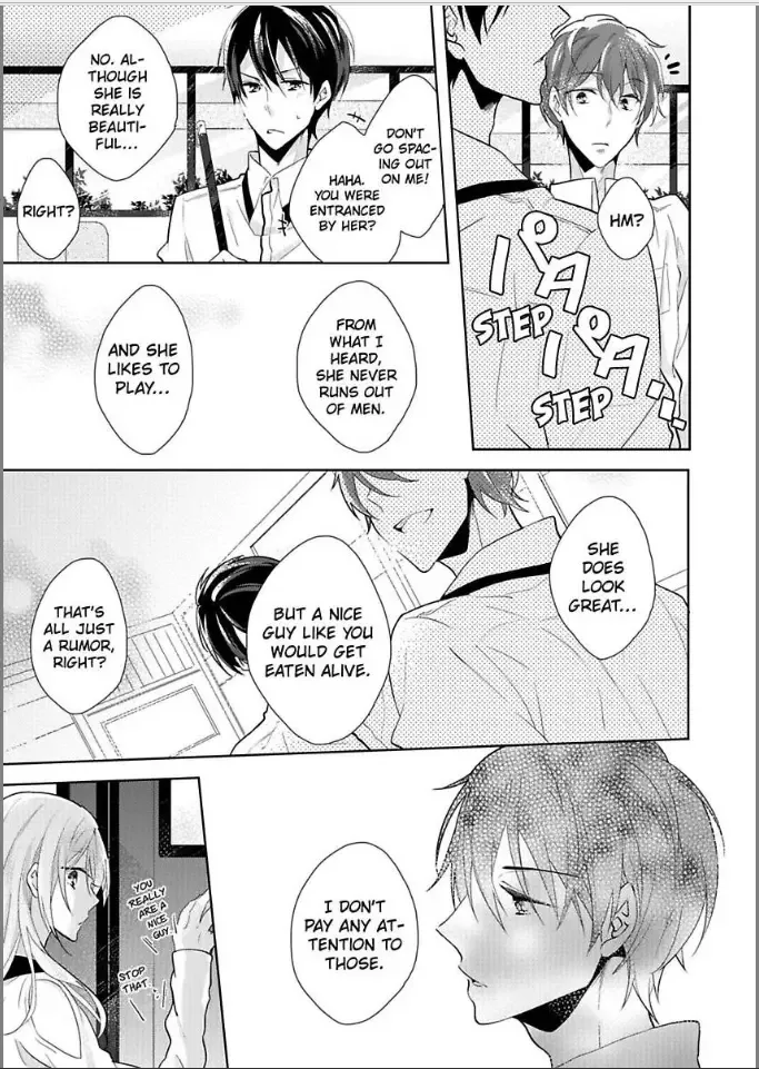 Bukiyou ni Koi Shite Toshishita Danshi to Himitsu no Doukyo Chapter 1 page 9