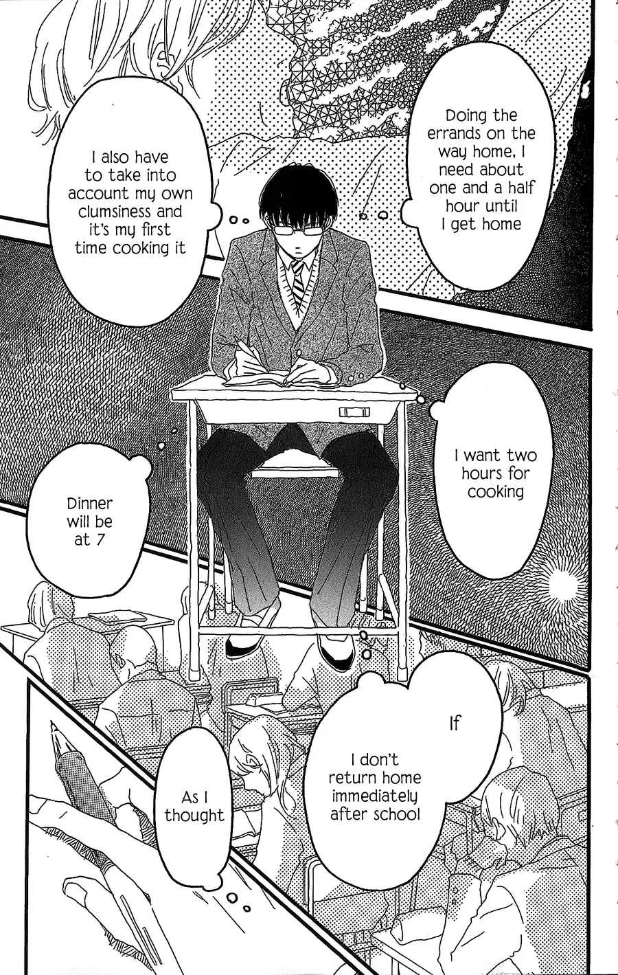 Machida-kun no Sekai Chapter 1 page 28