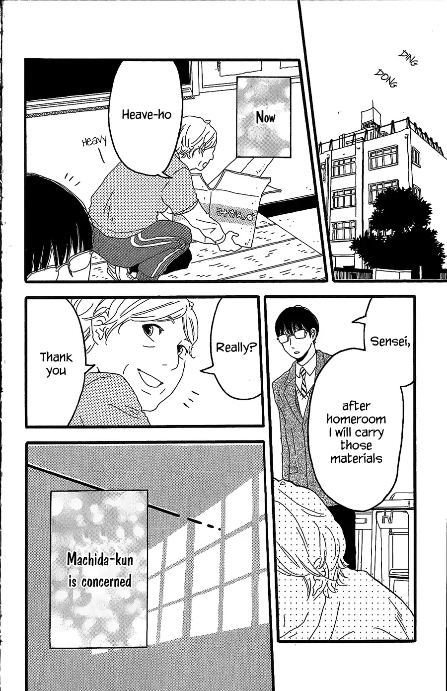 Machida-kun no Sekai Chapter 1 page 31