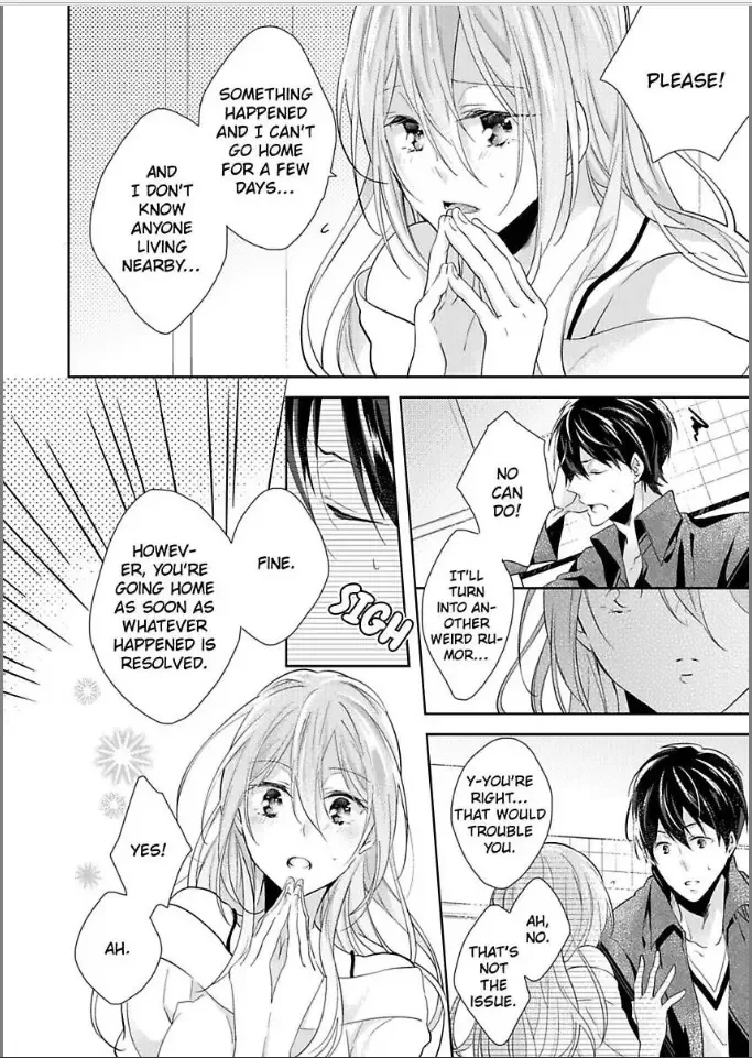 Bukiyou ni Koi Shite Toshishita Danshi to Himitsu no Doukyo Chapter 1 page 18