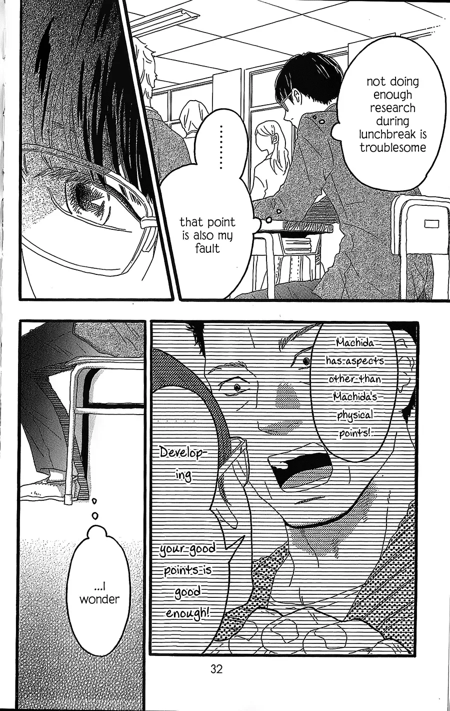 Machida-kun no Sekai Chapter 1 page 29