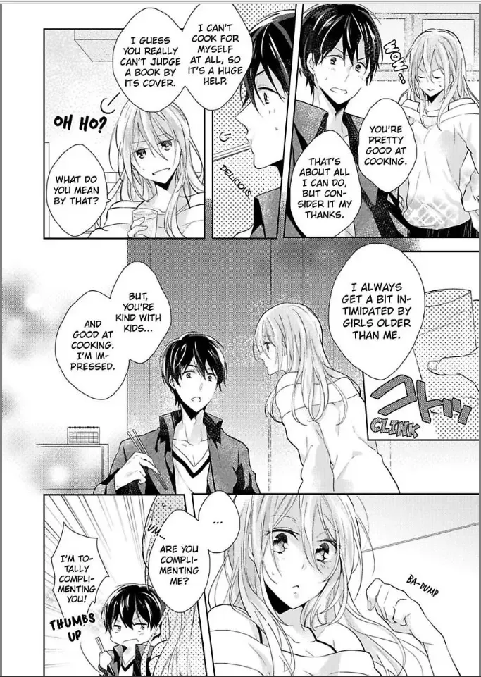 Bukiyou ni Koi Shite Toshishita Danshi to Himitsu no Doukyo Chapter 1 page 20