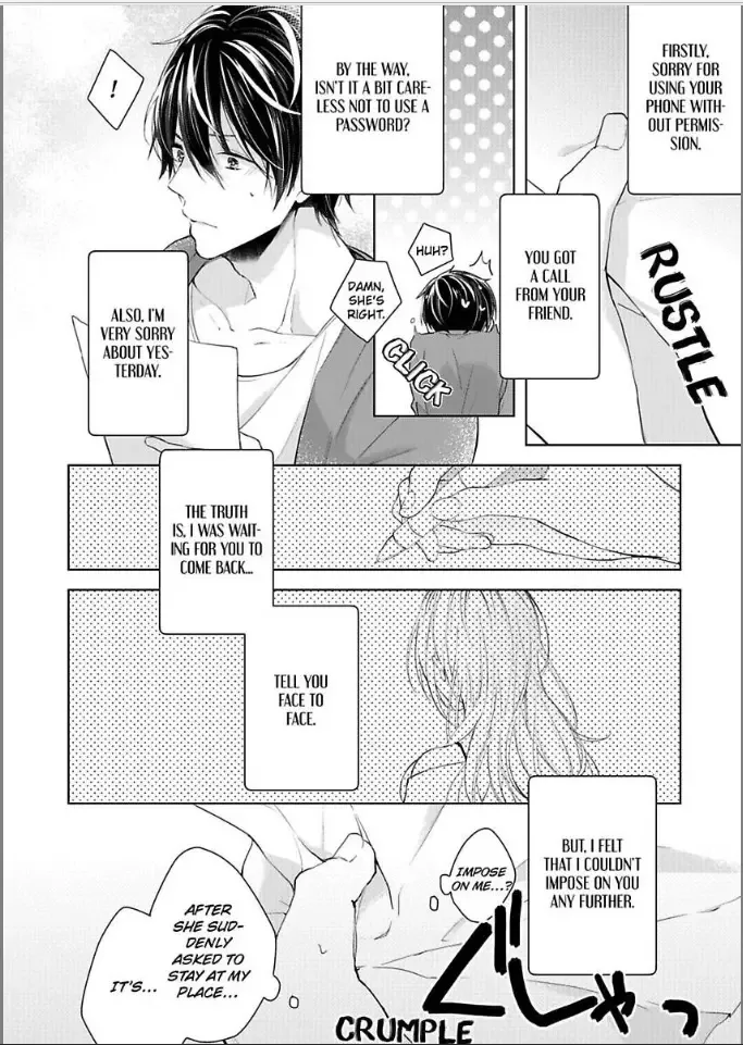 Bukiyou ni Koi Shite Toshishita Danshi to Himitsu no Doukyo Chapter 3 page 6