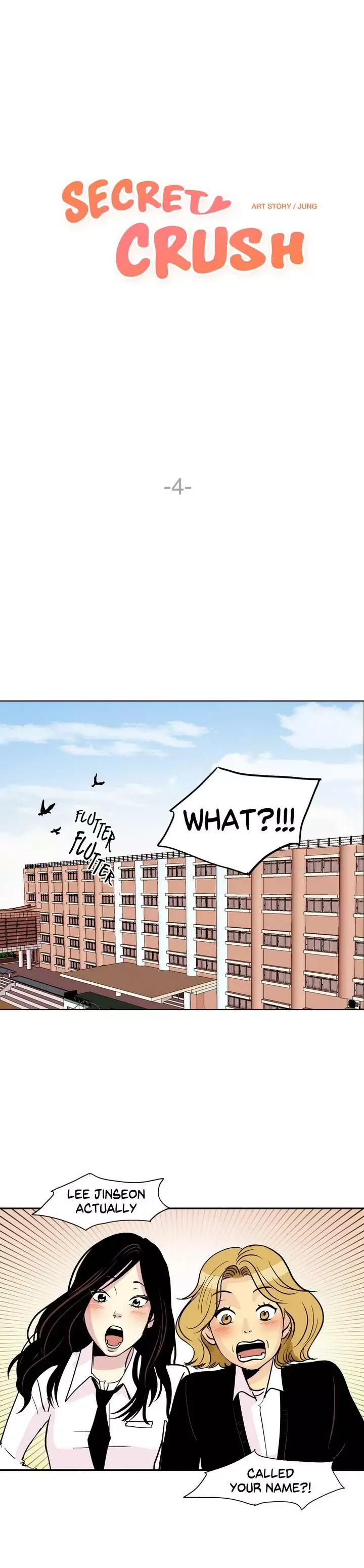 Secret Crush Chapter 4 page 1