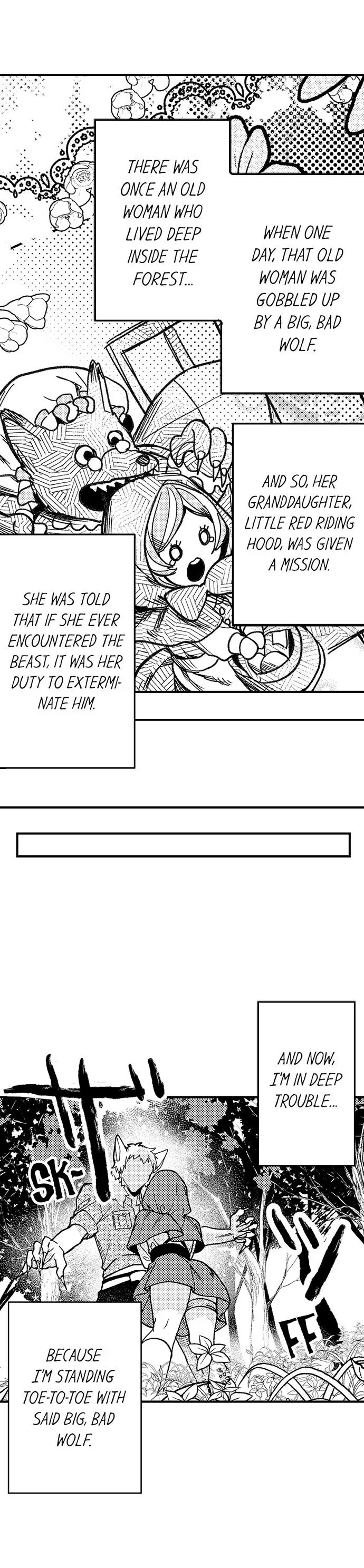 Little Hot Riding Hood and the Wolf Chapter 1 page 2