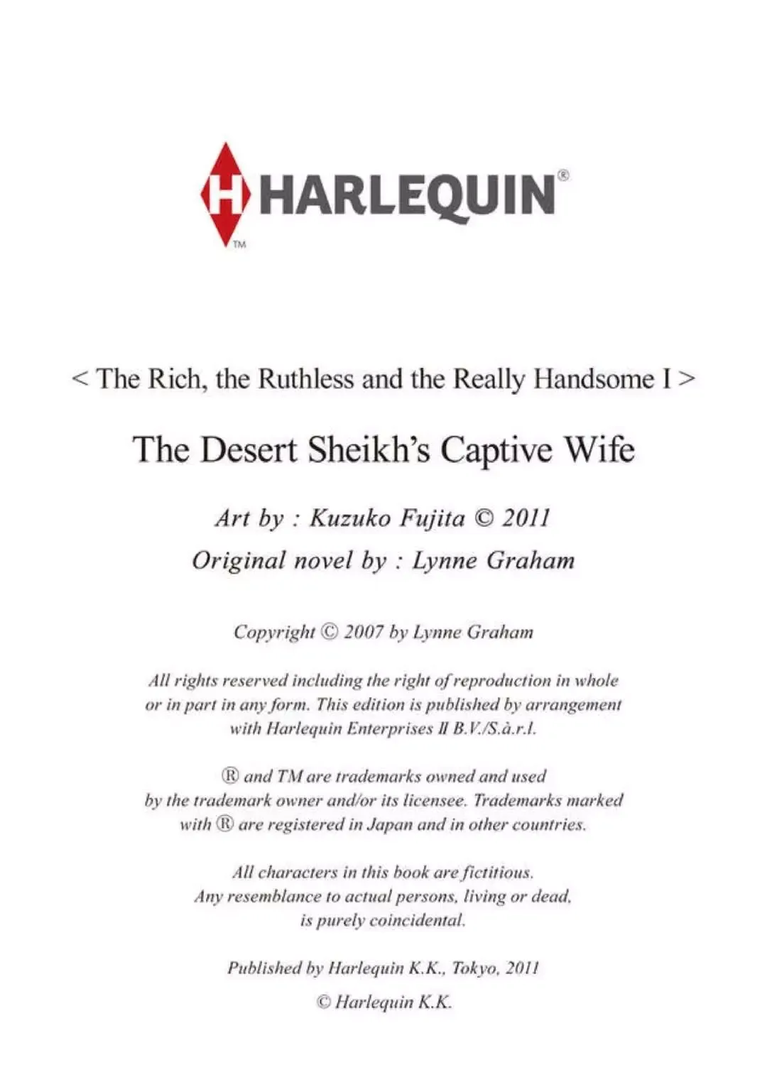 The Desert Sheikh's Captive Wife (The Rich, the Ruthless and the Really Handsome I) Chapter 0 page 129