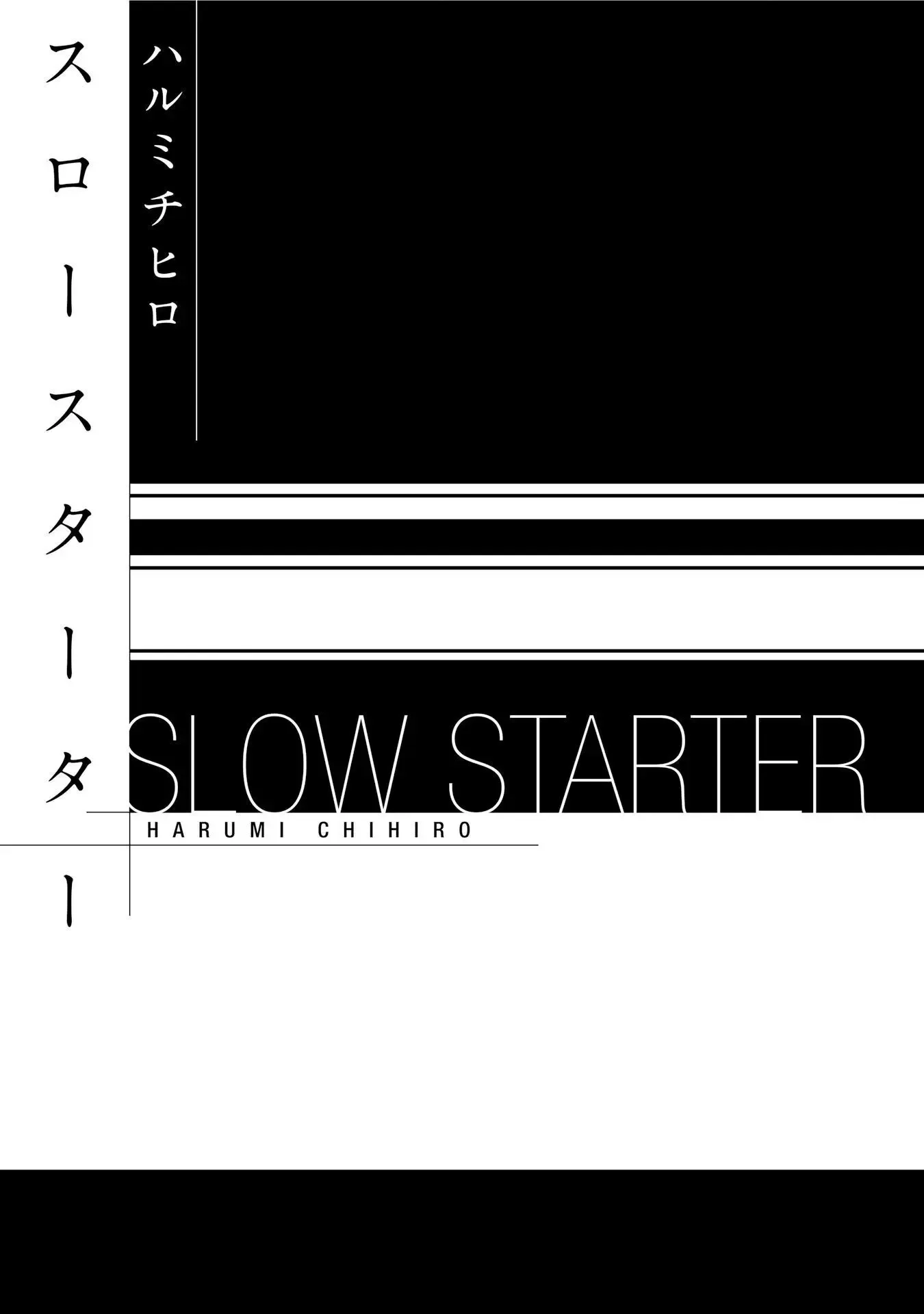 Slow Starter (Harumi Chihiro) Chapter 1 page 4