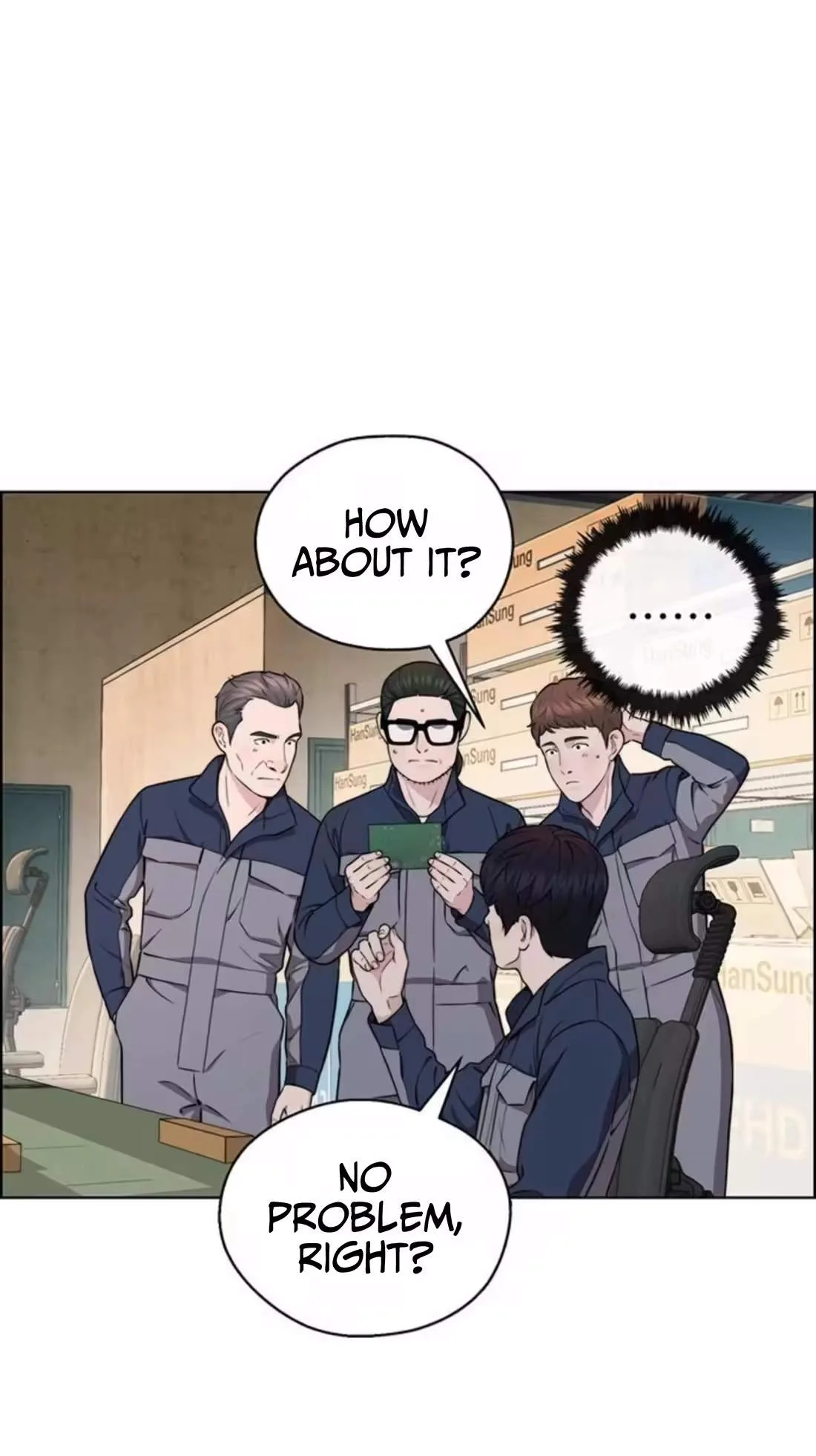 Real Man Chapter 272 page 75