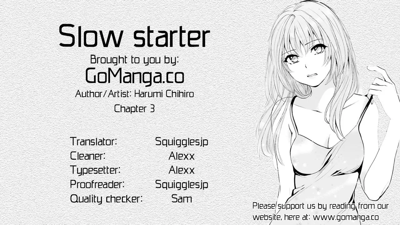 Slow Starter (Harumi Chihiro) Chapter 3 page 2