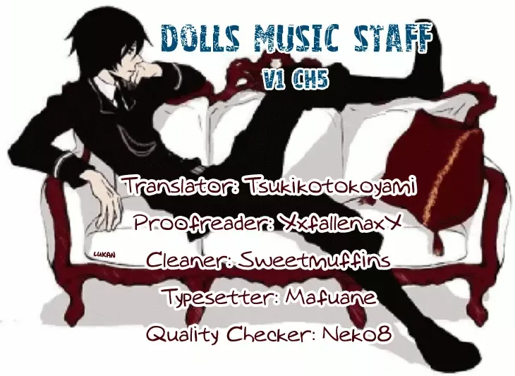 Dolls Music Staff Chapter 5 page 1