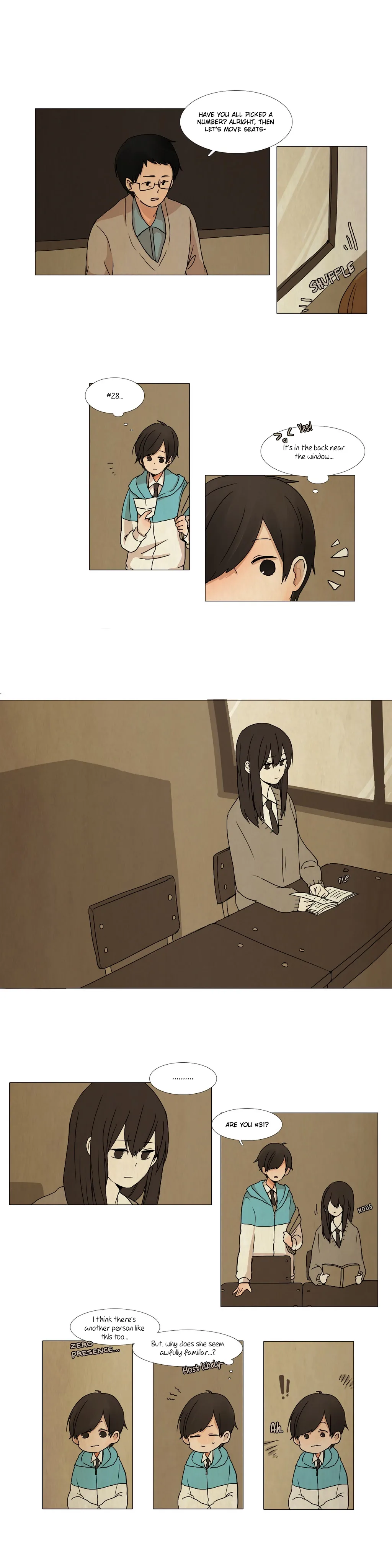 Colorless Girl Chapter 1 page 1