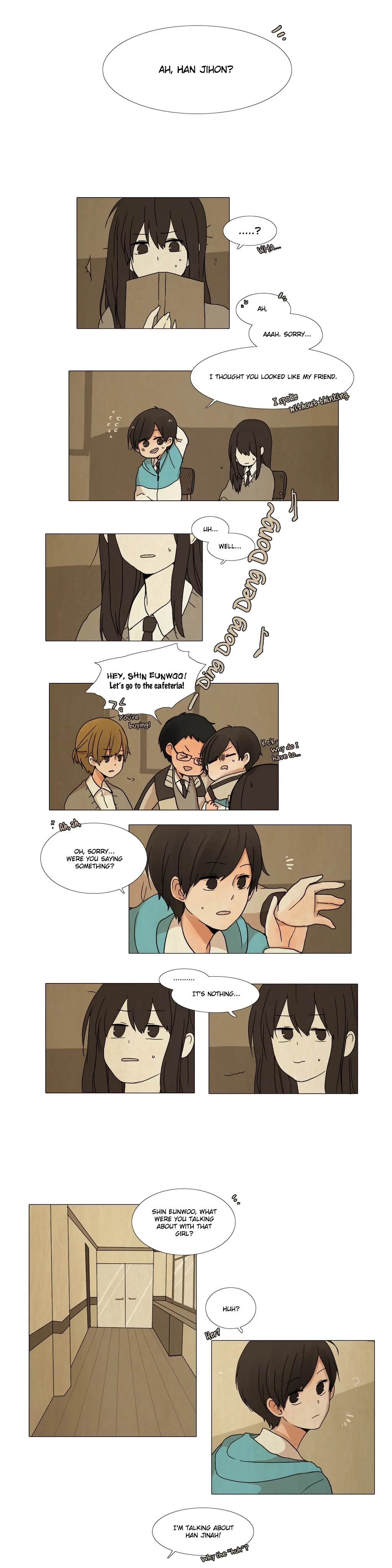 Colorless Girl Chapter 1 page 2