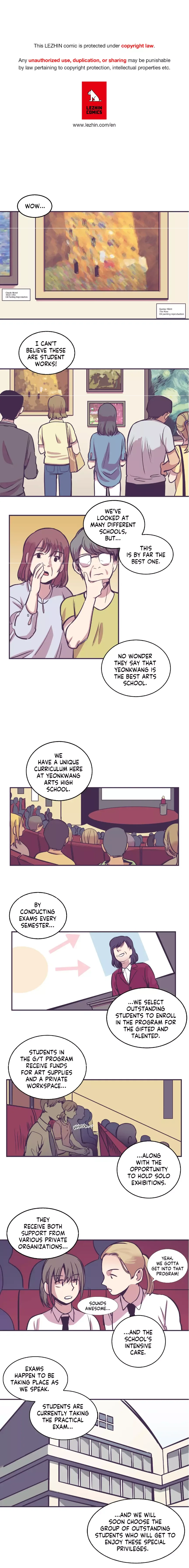 Girl In The Birdcage Chapter 1 page 1