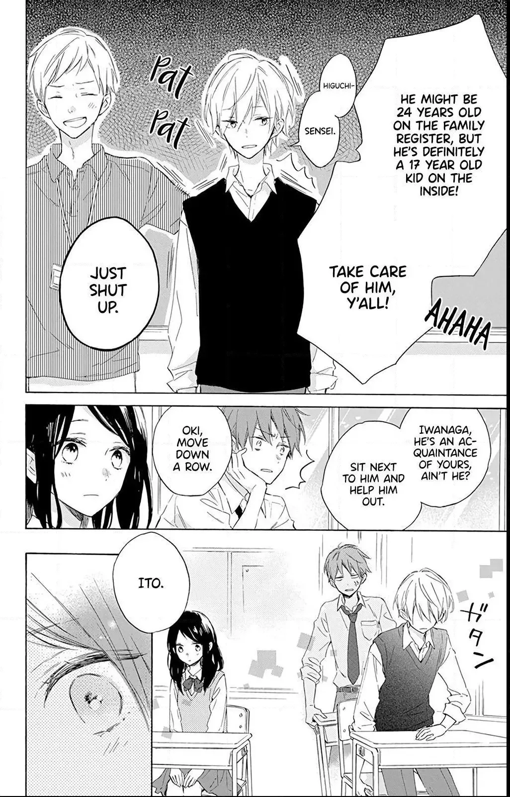Kimi wa Haru ni Me o Samasu Chapter 1 page 44