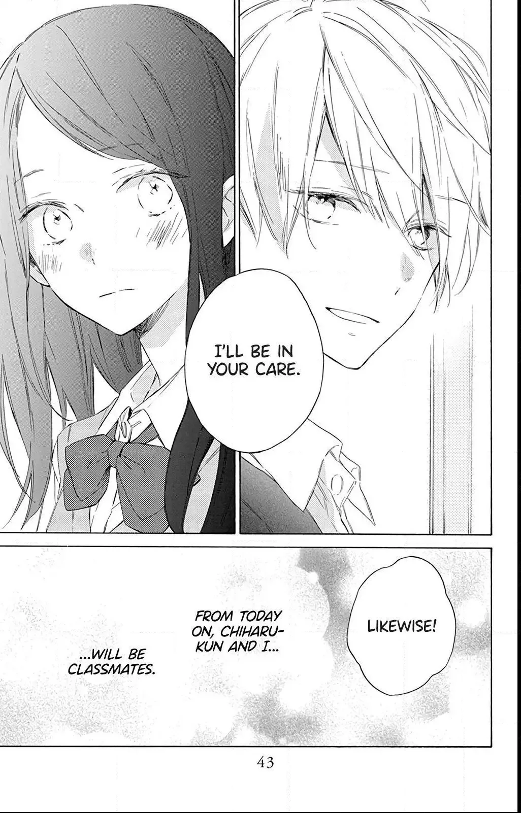 Kimi wa Haru ni Me o Samasu Chapter 1 page 45