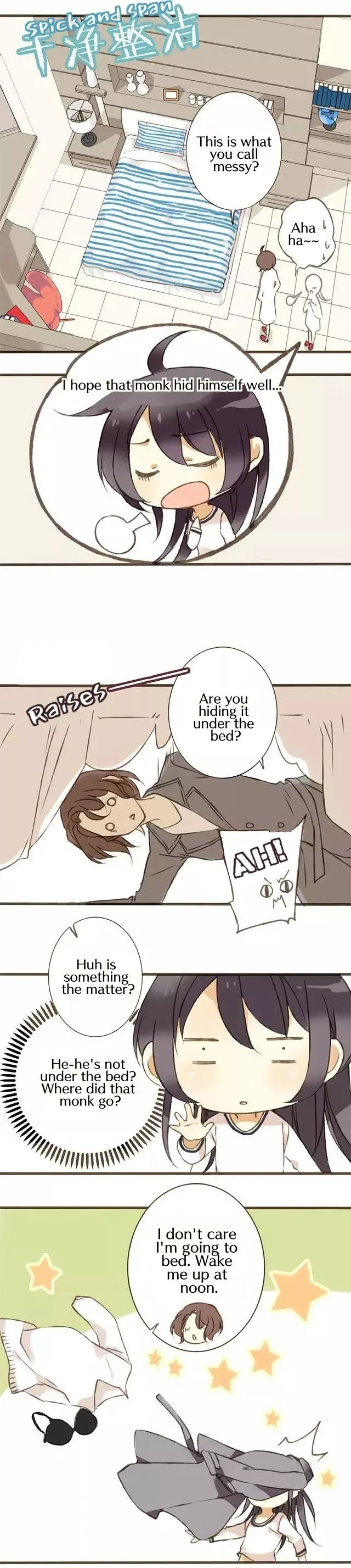A 'Dimwitted' Monk Fell From Heaven Chapter 2 page 4