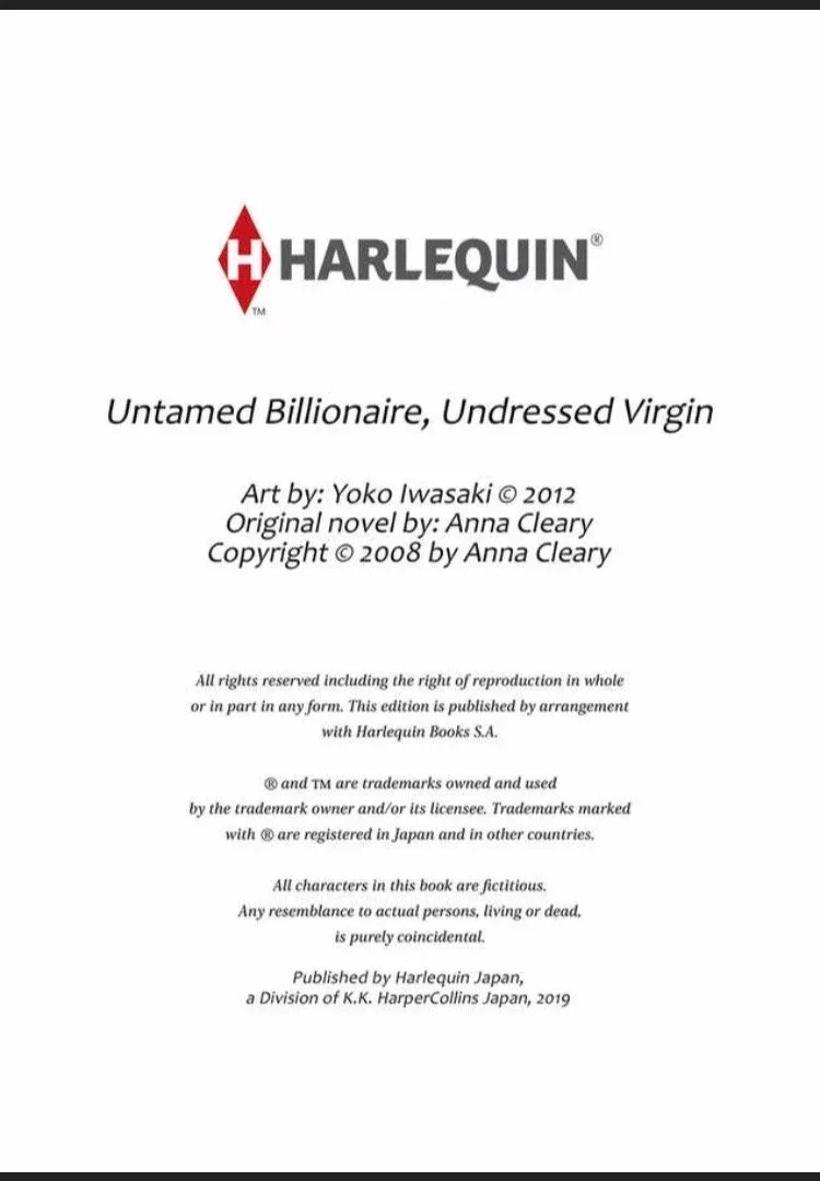 Untamed Billionaire, Undressed Virgin Chapter 1 page 128