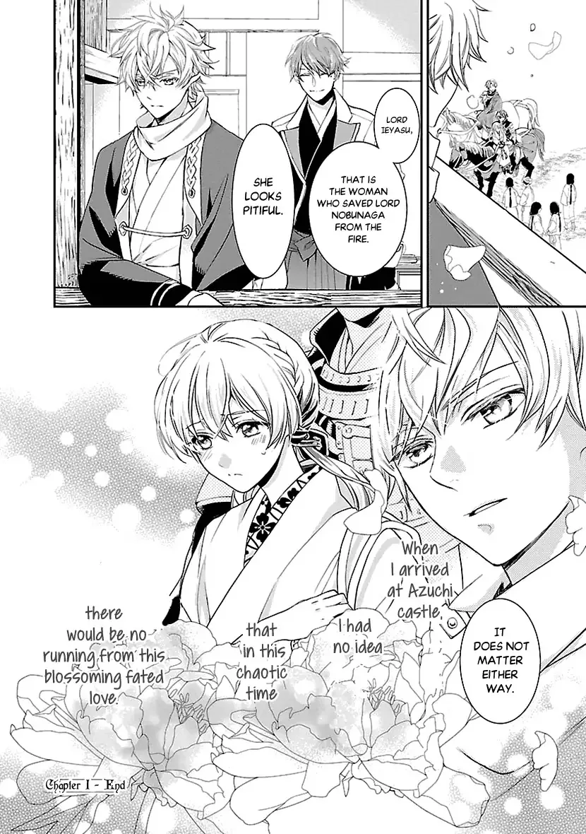 Ikemen Sengoku - Tenkajin no Onna ni Naru Ki wa Nai ka Chapter 1 page 39