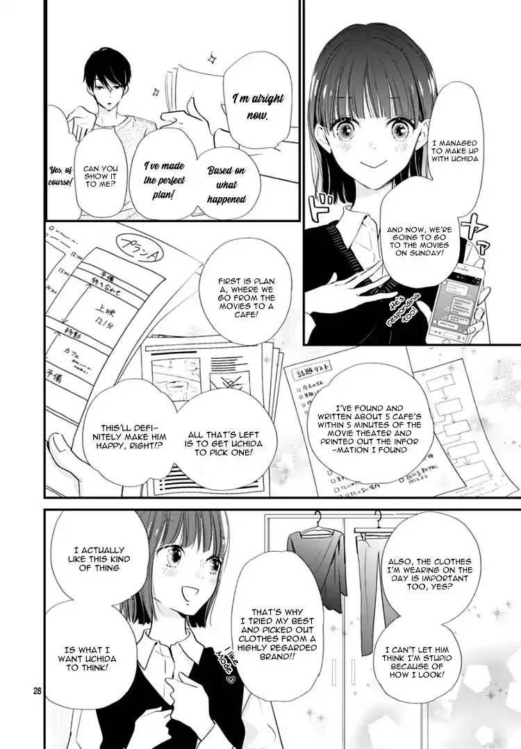 Shimotsuki-sensei no Amakunai Renai Kouza Chapter 1 page 27