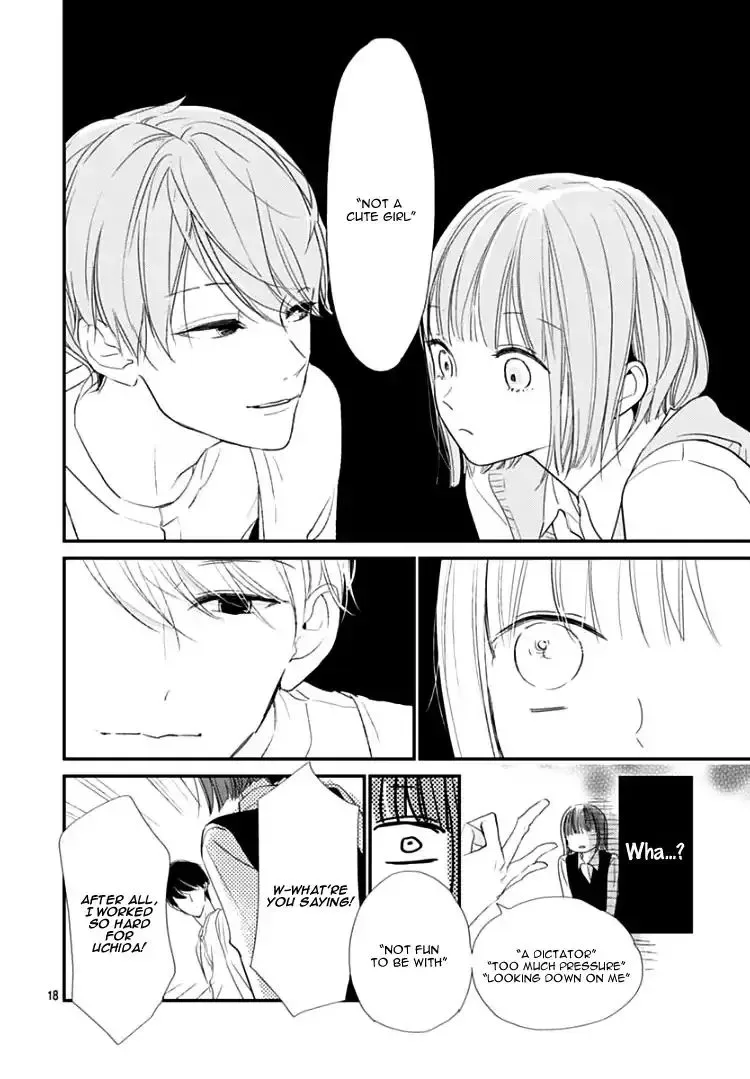 Shimotsuki-sensei no Amakunai Renai Kouza Chapter 1 page 17