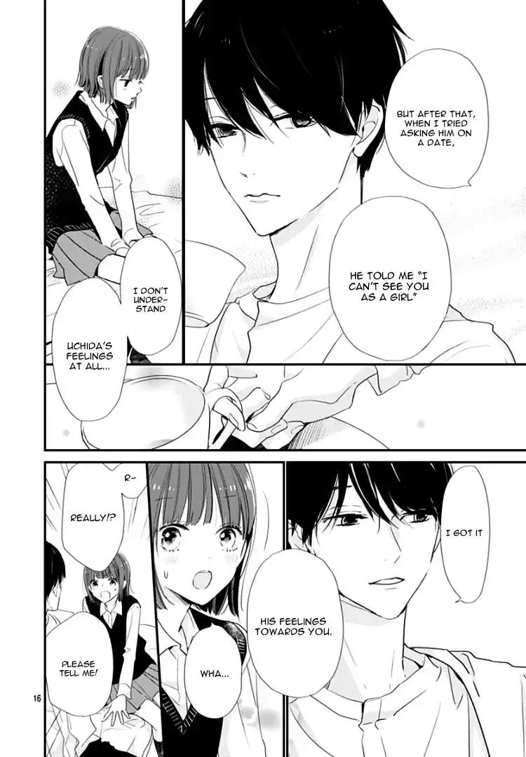 Shimotsuki-sensei no Amakunai Renai Kouza Chapter 1 page 15