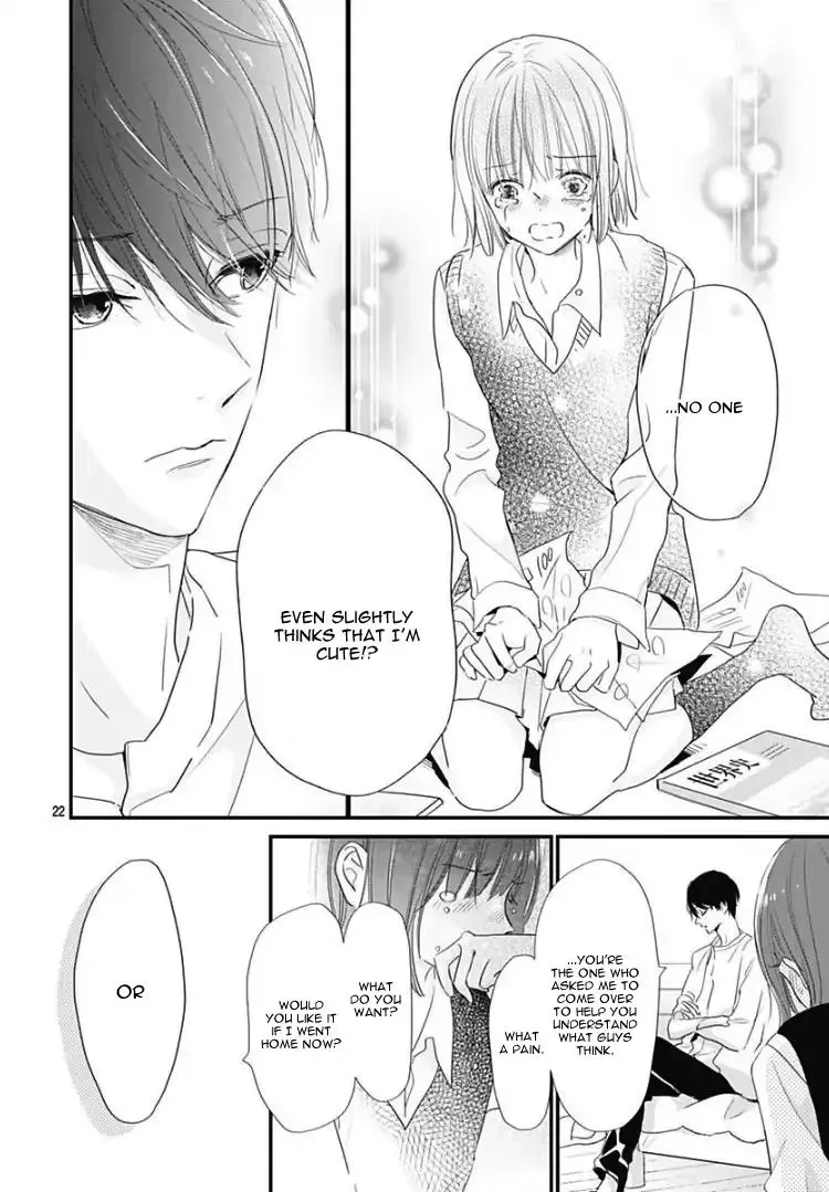 Shimotsuki-sensei no Amakunai Renai Kouza Chapter 1 page 21