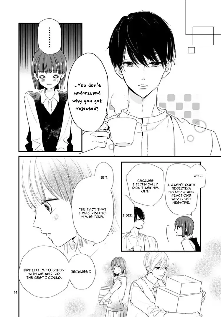 Shimotsuki-sensei no Amakunai Renai Kouza Chapter 1 page 13