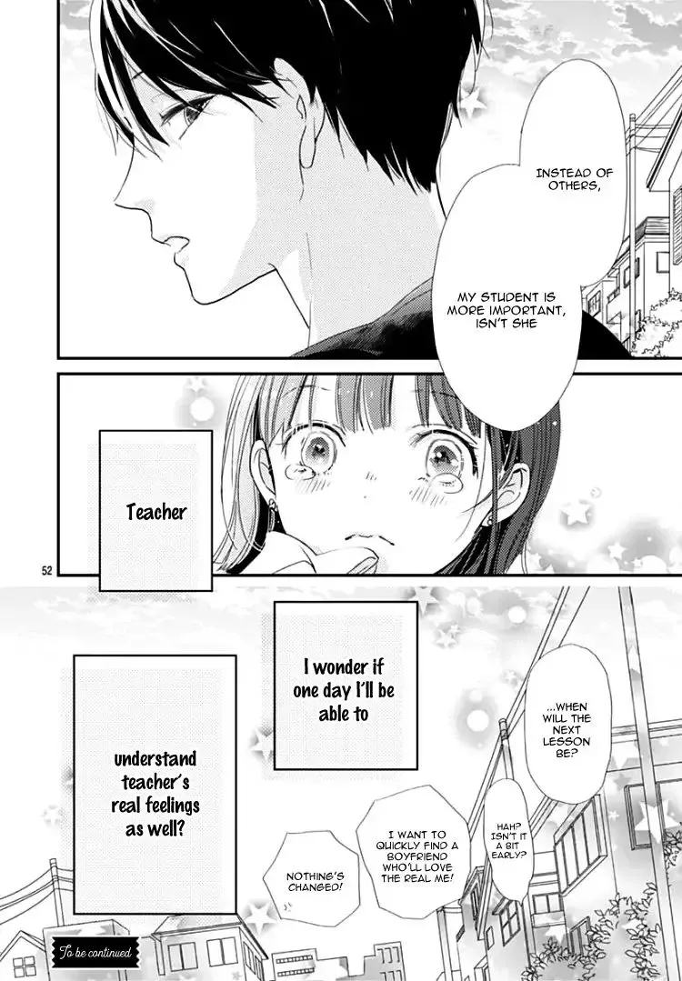 Shimotsuki-sensei no Amakunai Renai Kouza Chapter 1 page 51
