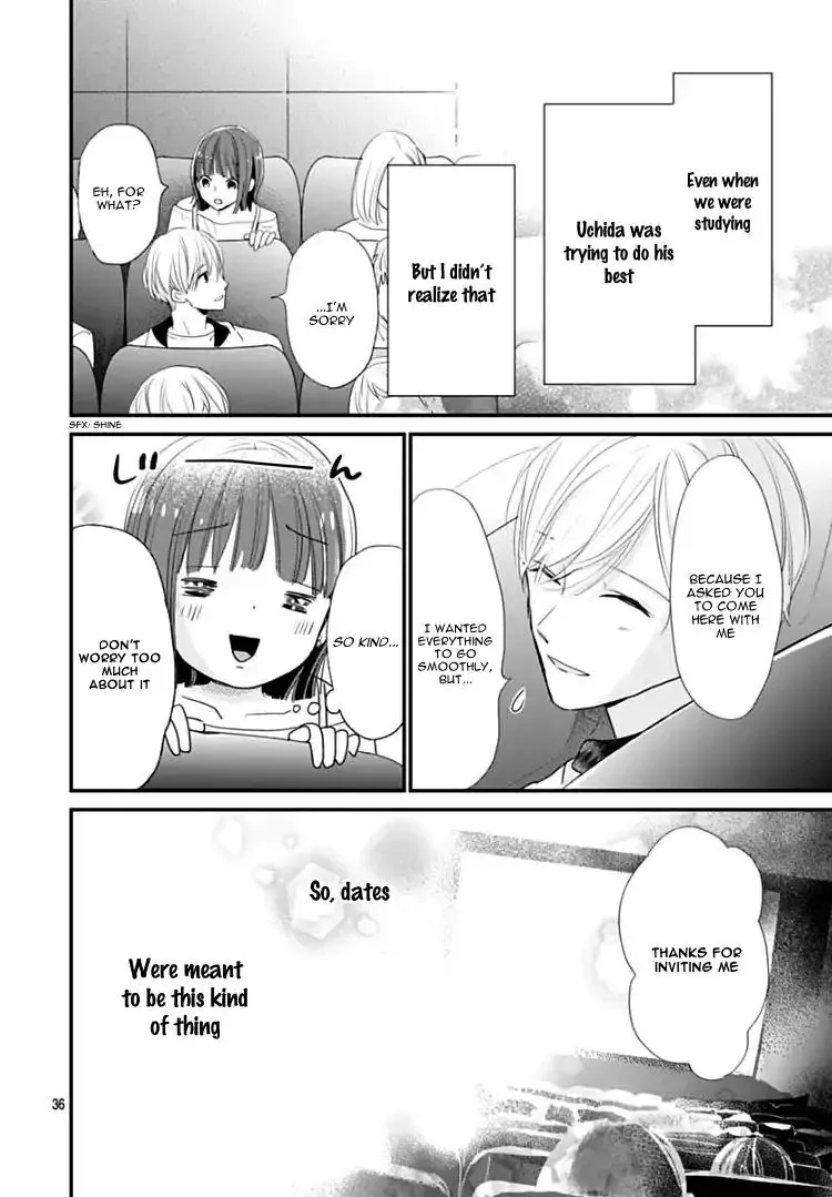 Shimotsuki-sensei no Amakunai Renai Kouza Chapter 1 page 35