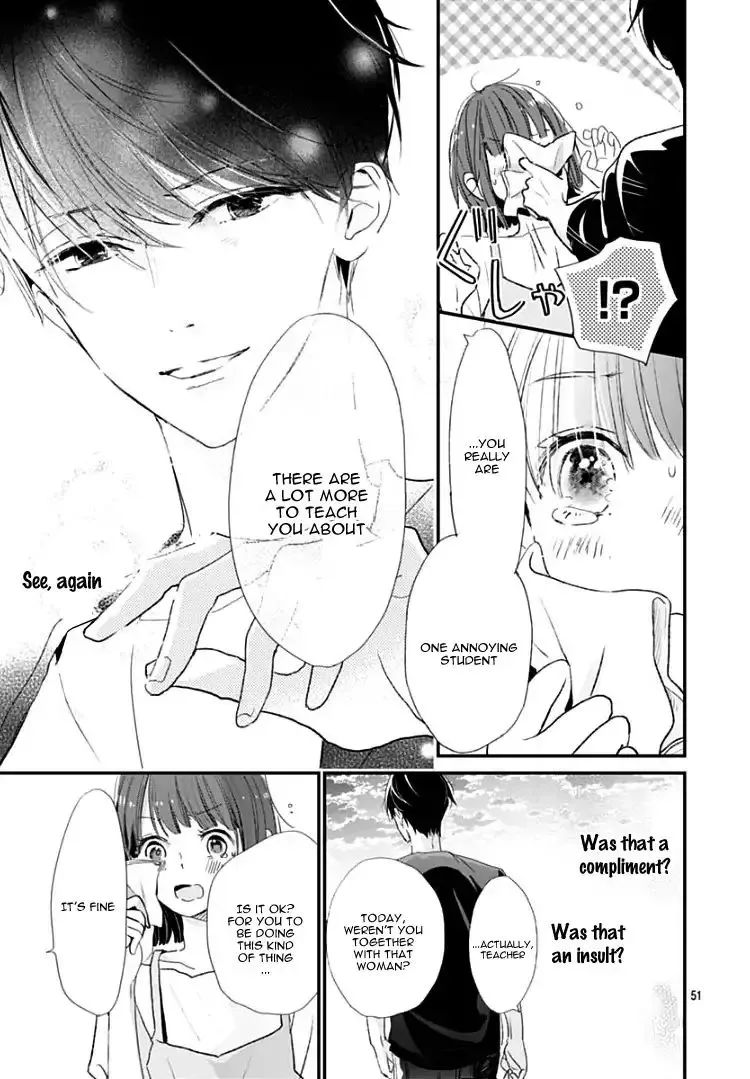Shimotsuki-sensei no Amakunai Renai Kouza Chapter 1 page 50
