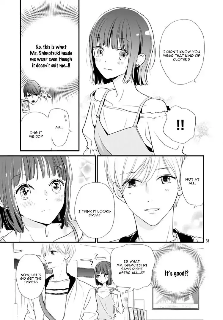 Shimotsuki-sensei no Amakunai Renai Kouza Chapter 1 page 32