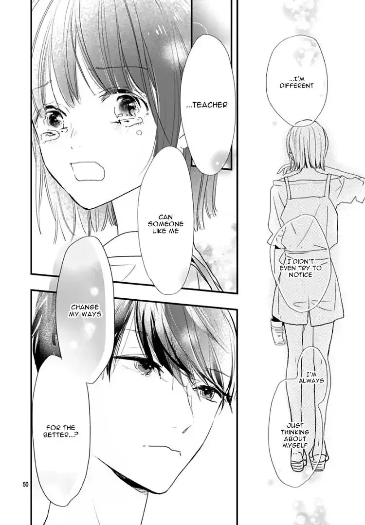 Shimotsuki-sensei no Amakunai Renai Kouza Chapter 1 page 49