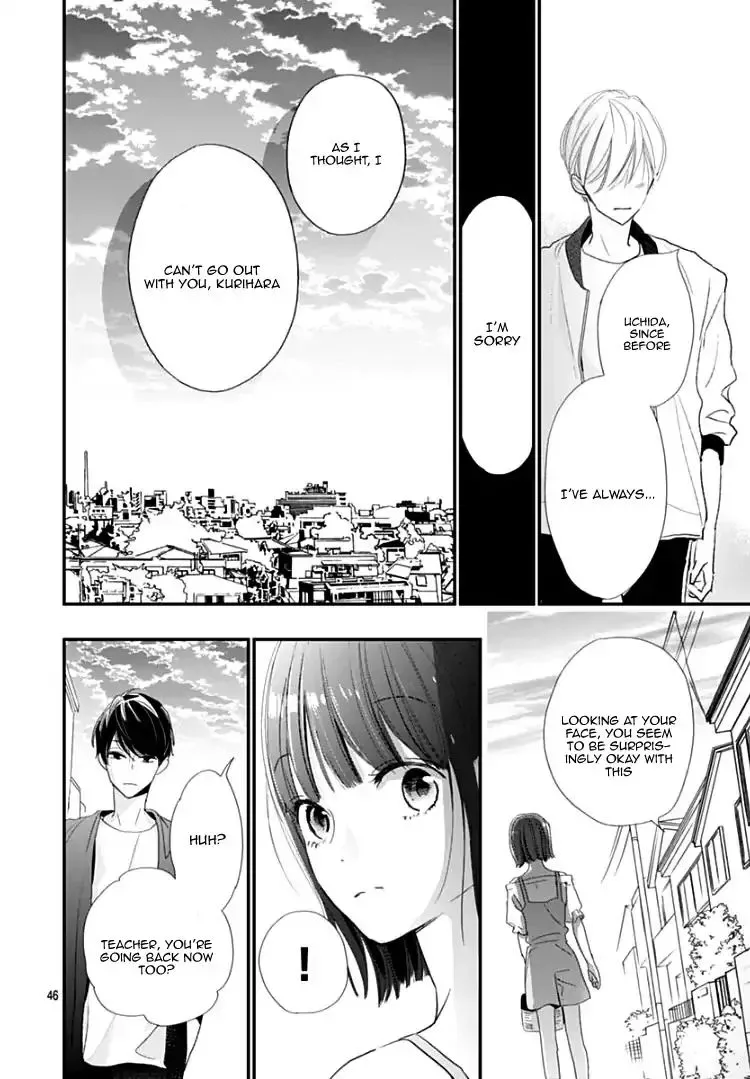 Shimotsuki-sensei no Amakunai Renai Kouza Chapter 1 page 45