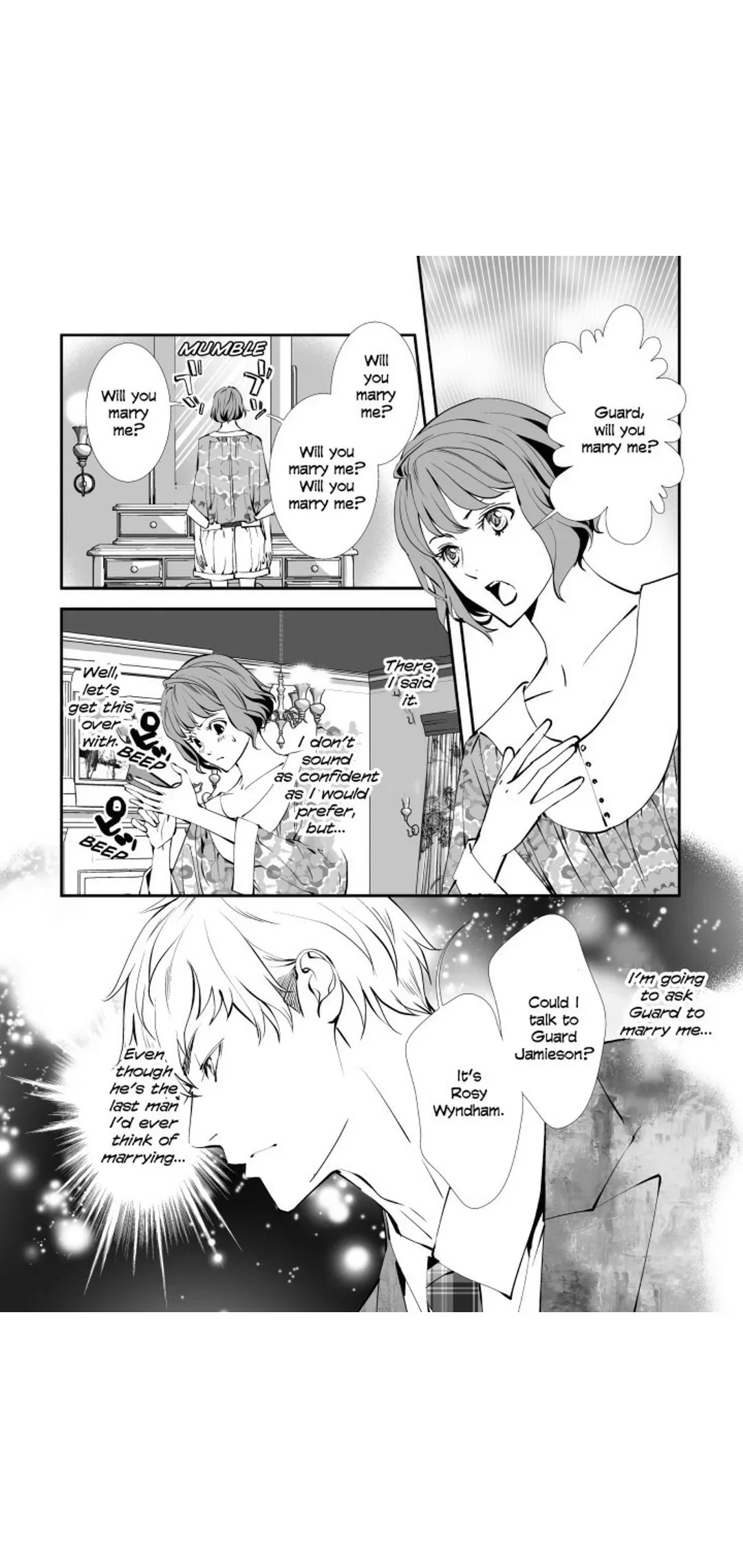 Unwanted Wedding (Harlequin) Chapter 1 page 3