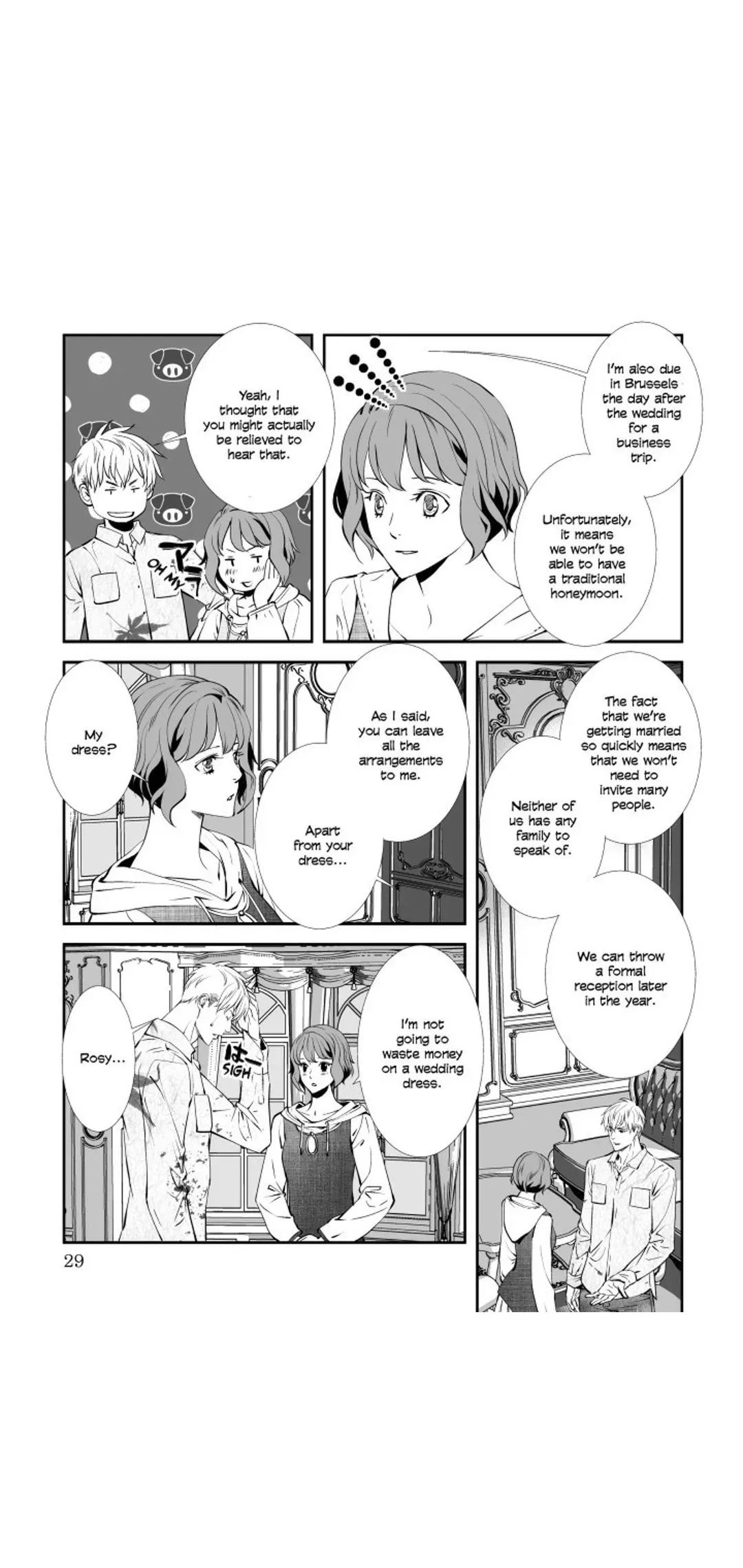 Unwanted Wedding (Harlequin) Chapter 1 page 29