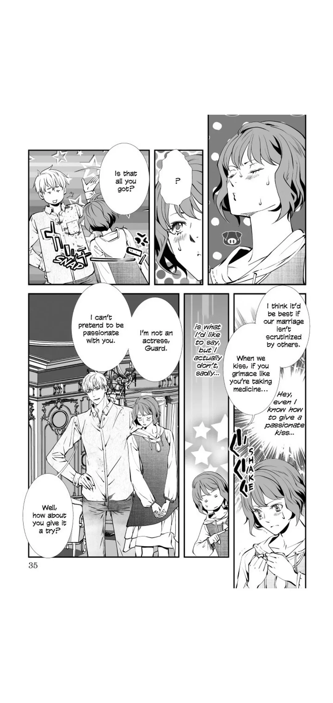 Unwanted Wedding (Harlequin) Chapter 1 page 35
